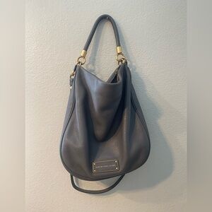 Marc by Marc Jacobs Gary Pebbled Leather Hobo with Gold Hardware